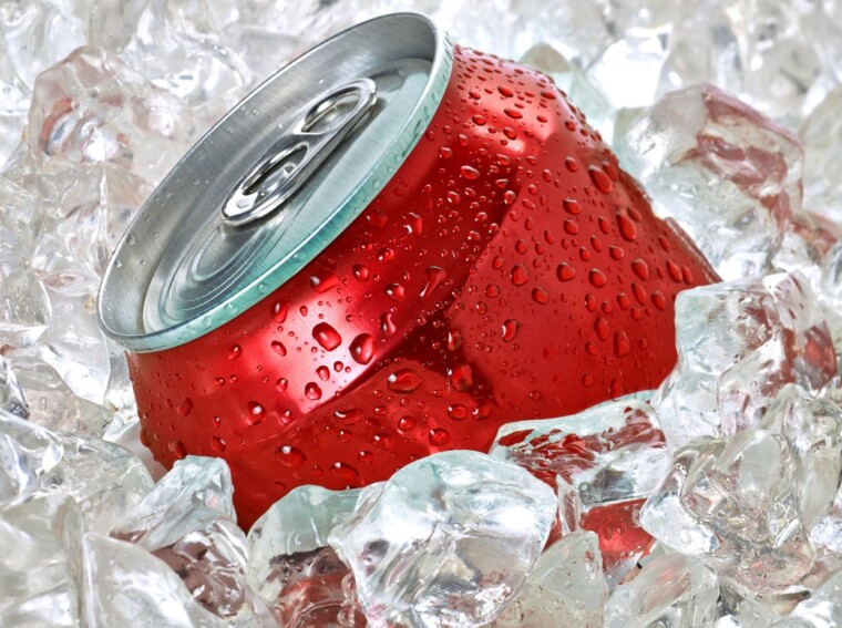 how long does it take a can of soda to freeze