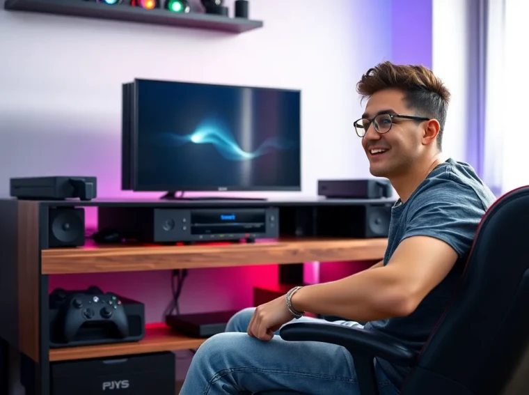 gaming console stand
