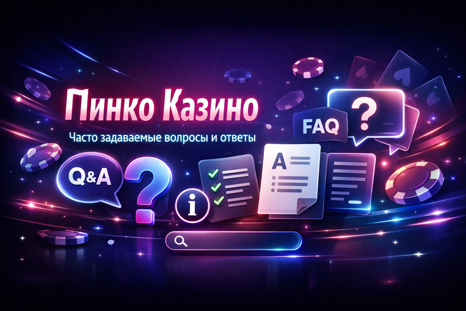 Pinko casino frequently asked questions and answers