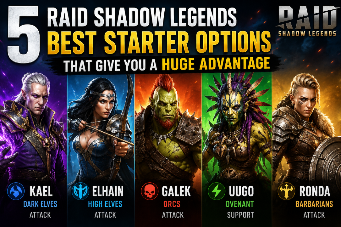 5 raid shadow legends ideal starter options that give you a huge advantage