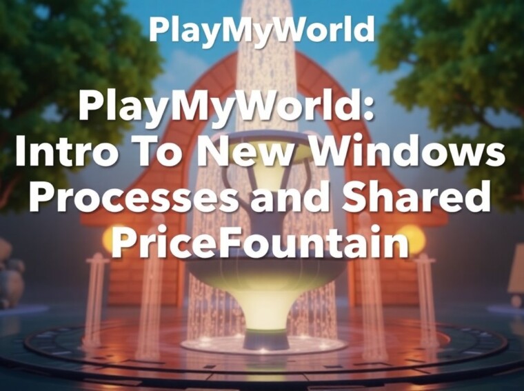 playmyworld introduction new windows processes shared pricefountain