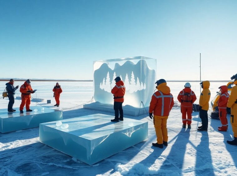 plxmwrld floating ice sculpting tournaments in jurassic tundras
