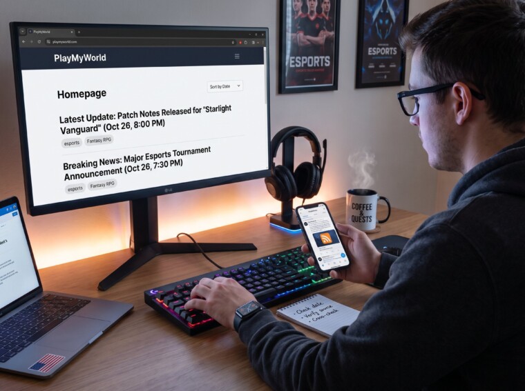 How to Find the Latest Gaming News on PlayMyWorld