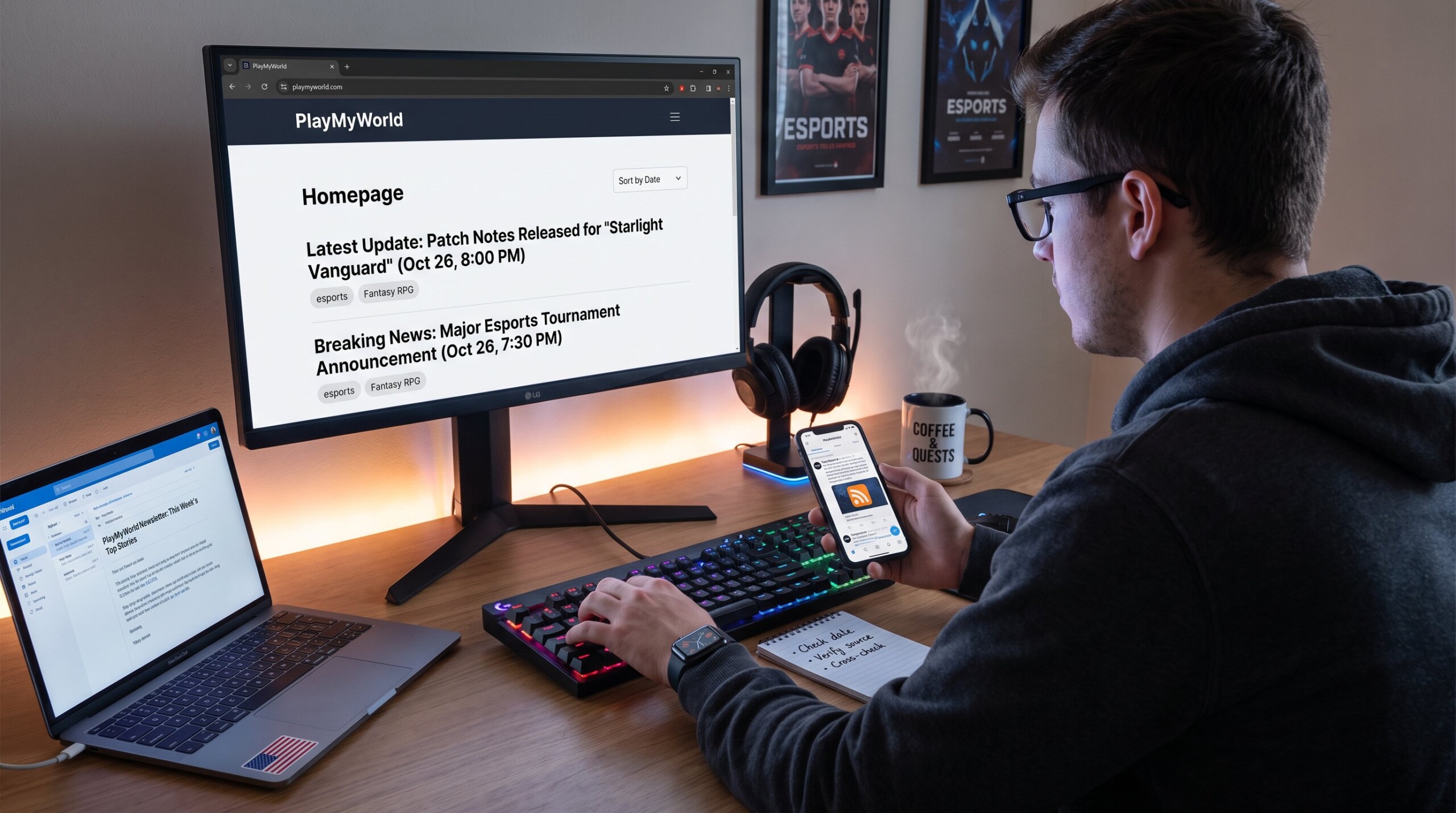 How to Find the Latest Gaming News on PlayMyWorld
