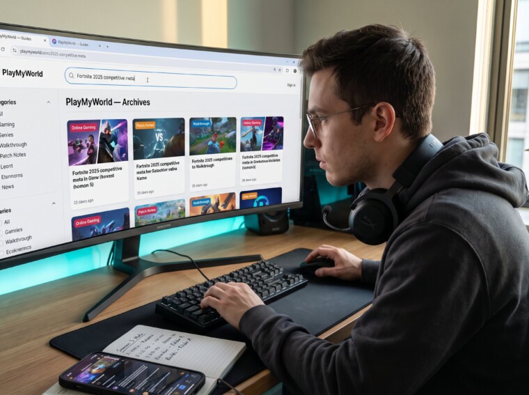 How to Browse the PlayMyWorld Gaming Archive